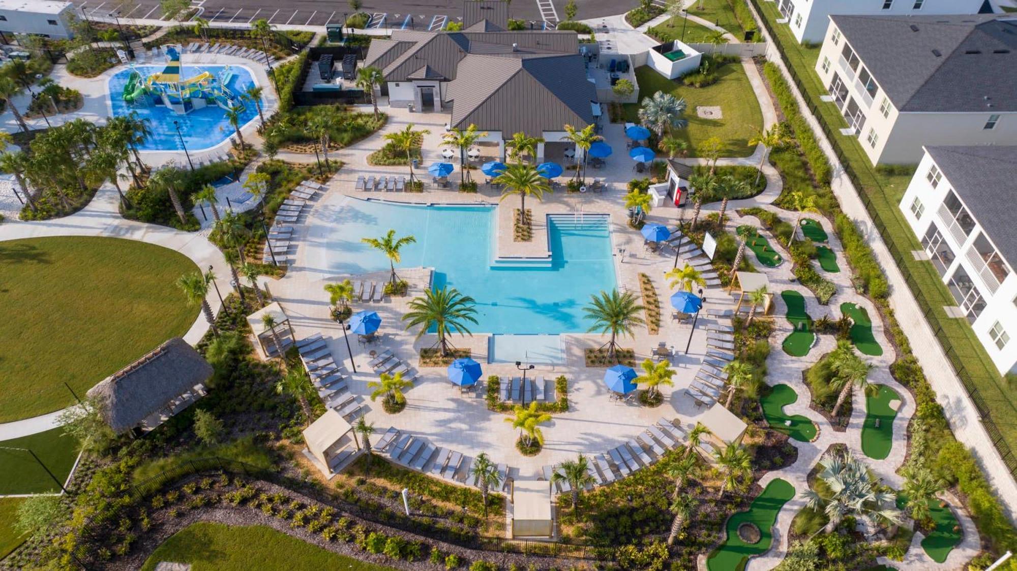 Stunning 4 Bd W/ Pool Close To Disney @ Champions Gate 990 キシミー エクステリア 写真