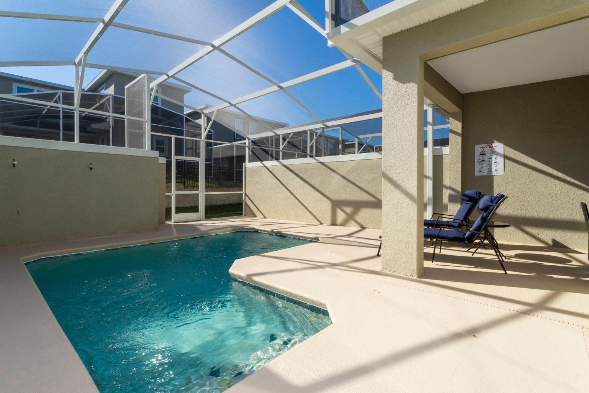 Stunning 4 Bd W/ Pool Close To Disney @ Champions Gate 990 キシミー エクステリア 写真