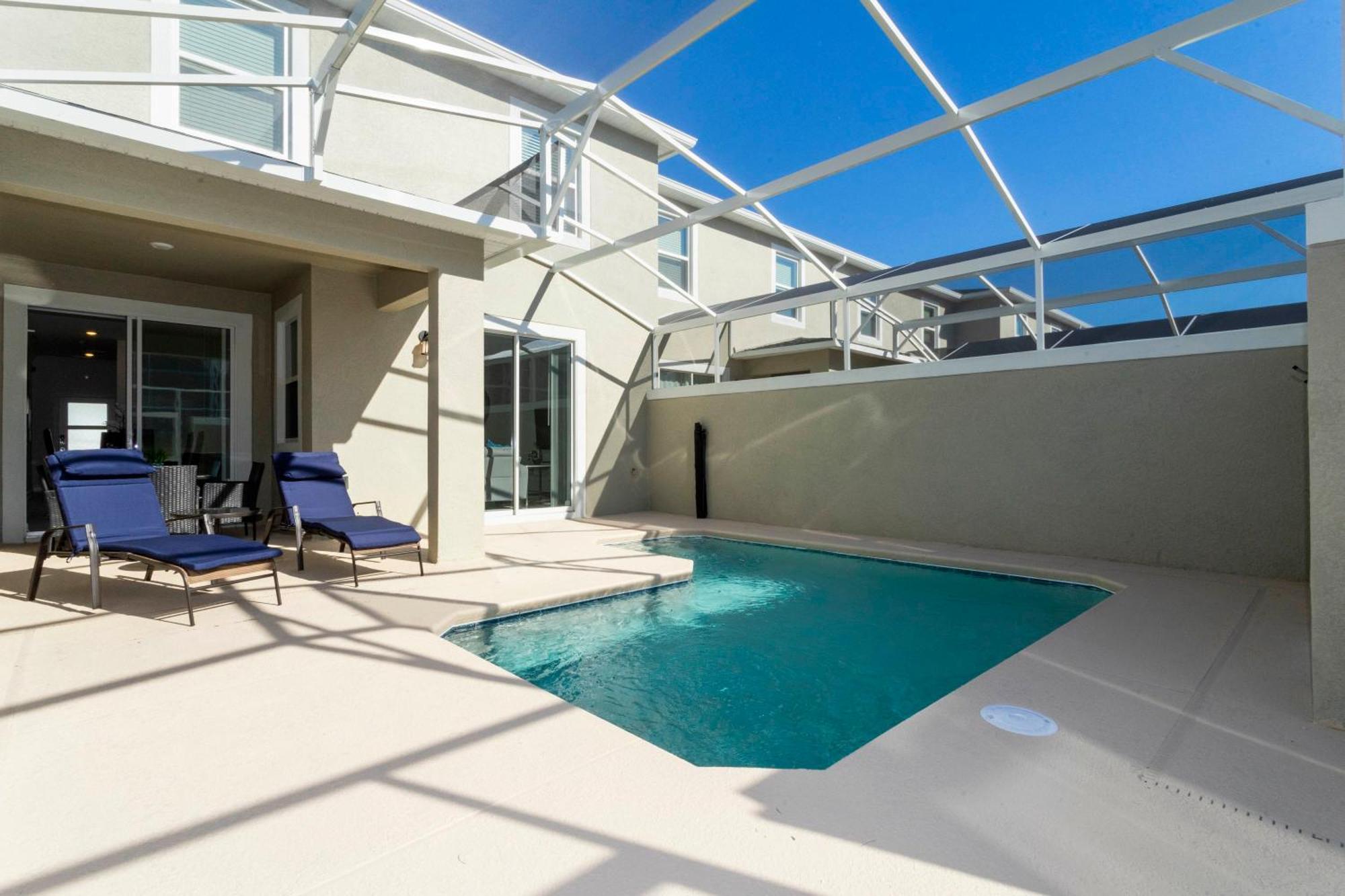 Stunning 4 Bd W/ Pool Close To Disney @ Champions Gate 990 キシミー エクステリア 写真