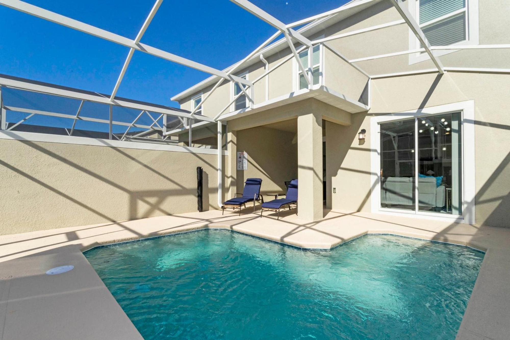 Stunning 4 Bd W/ Pool Close To Disney @ Champions Gate 990 キシミー エクステリア 写真