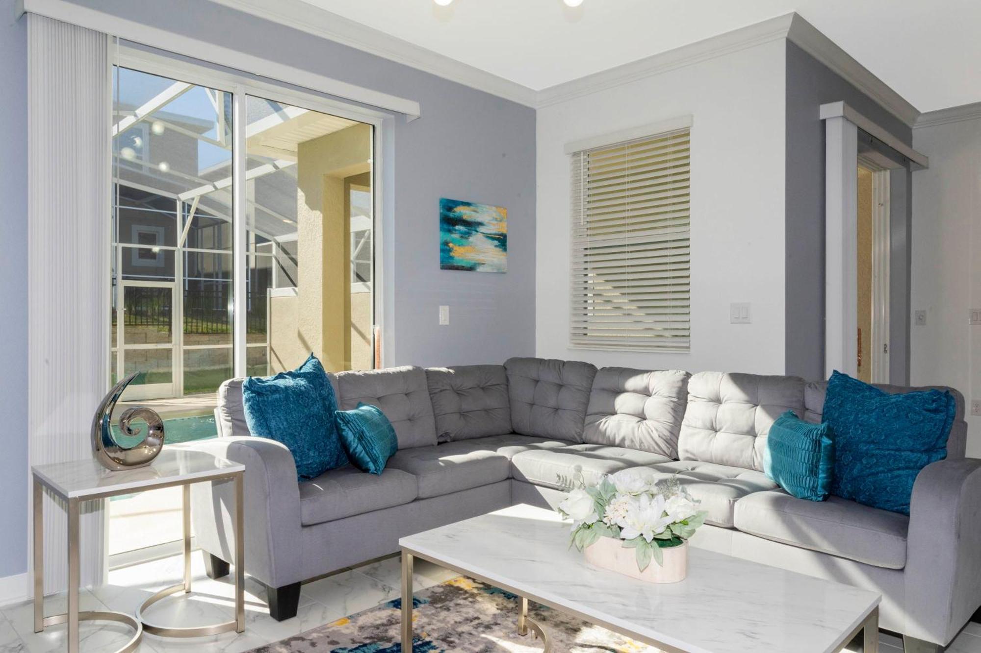 Stunning 4 Bd W/ Pool Close To Disney @ Champions Gate 990 キシミー エクステリア 写真
