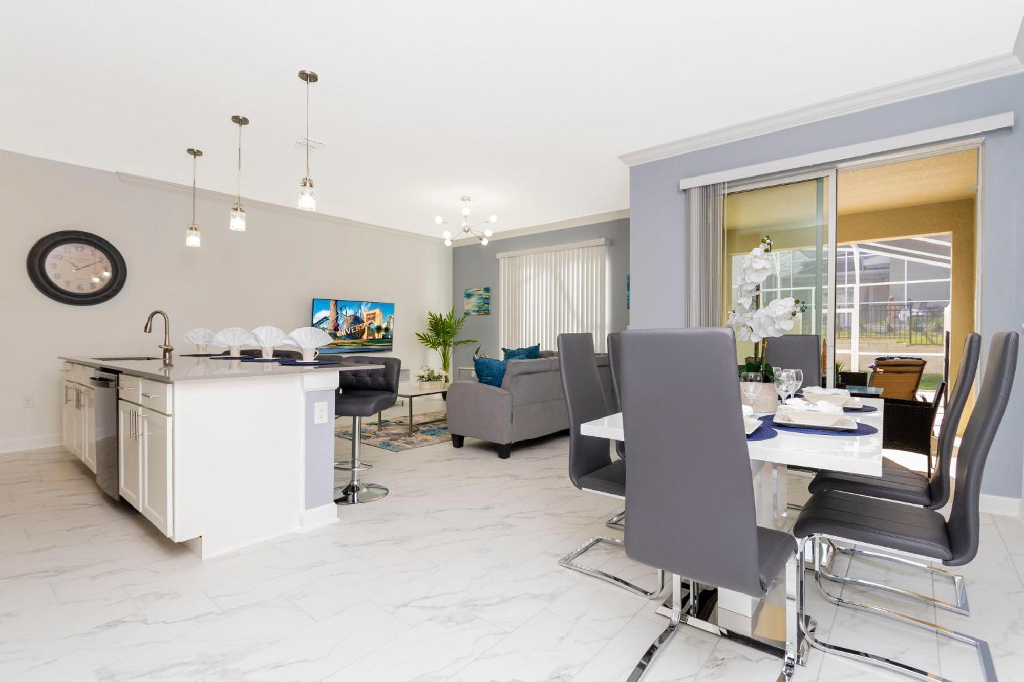 Stunning 4 Bd W/ Pool Close To Disney @ Champions Gate 990 キシミー エクステリア 写真