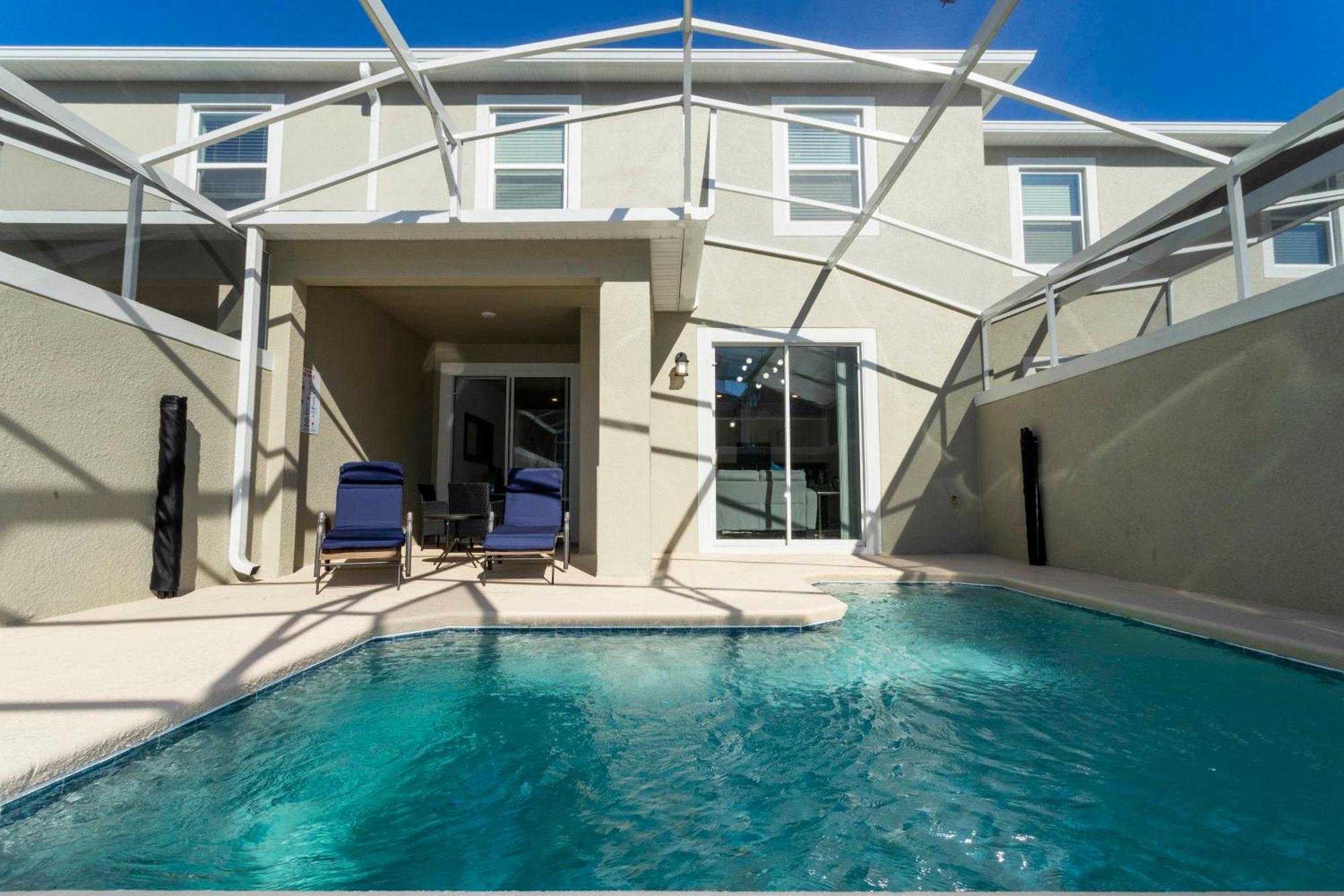 Stunning 4 Bd W/ Pool Close To Disney @ Champions Gate 990 キシミー エクステリア 写真
